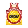 Mitchell & Ness Basketball Type Men's Tank Top Nba Jumbotron Sublimated Mesh Tank Hardwood Classics Houroc Light Gol In Multi
