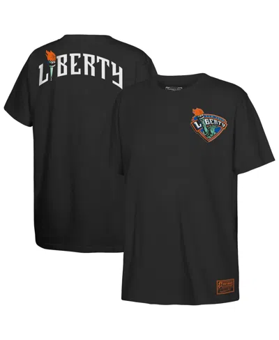 Mitchell & Ness Kids' Big Boys' And Girls' Black New York Liberty Classic T-shirt