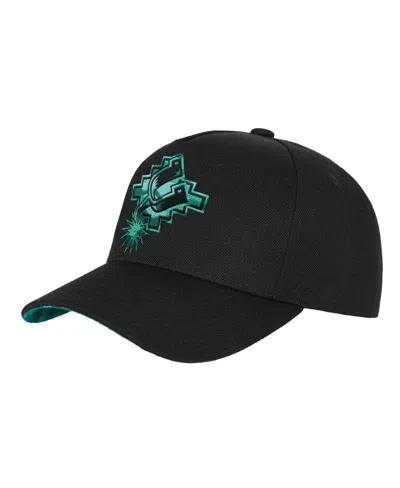 Mitchell & Ness Kids' Big Boys' And Girls' Black San Antonio Spurs 404 Club Camo Pro Pinch Snapback Hat