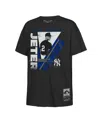 Mitchell & Ness Big Boys And Girls Derek Jeter Black New York Yankees In The Zone Player Graphic T-shirt In Black
