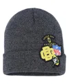 Mitchell & Ness Big Boys And Girls  Black Green Bay Packers Xl Logo Cuffed Knit Hat In Black