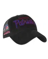 Mitchell & Ness Big Boys And Girls  Black New England Patriots Times Up Precurved Trucker Adjustable In Black