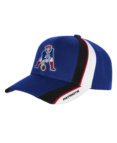 Mitchell & Ness Kids' Big Boys And Girls Mitchell Ness Royal New England Patriots Club Downforce Pro Crown Adjustable Hat In Blue