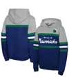 Mitchell & Ness Big Boys And Girls Royal Dallas Mavericks Hoodie In Blue