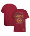 Mitchell & Ness Big Boys And Girls Wine Cleveland Cavaliers 2025 Nba Playoffs Retro Monumental T-shirt In Red