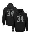 Mitchell & Ness Youth  Bo Jackson Black Las Vegas Raiders Retired Player Name & Number Pullover Hoodi In Black