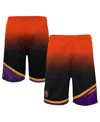 Mitchell & Ness Big Boys  Orange, Black Phoenix Suns 1996/97 Hardwood Classics Fadeaway Reload 3.0 Sw In Orange,black