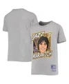 Mitchell & Ness Big Boys  Pete Maravich Heathered Gray New Orleans Jazz Hardwood Classics King Of The In Heathered Gray