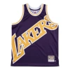 Mitchell & Ness Bigh Face Jersey 'los Angeles Lakers' In Purple