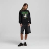 Mitchell & Ness Black Anaheim Ducks Core Oversized Sweatshirt In Black