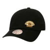 Mitchell & Ness Black Boston Bruins Micro Lefty Adjustable Hat In Black