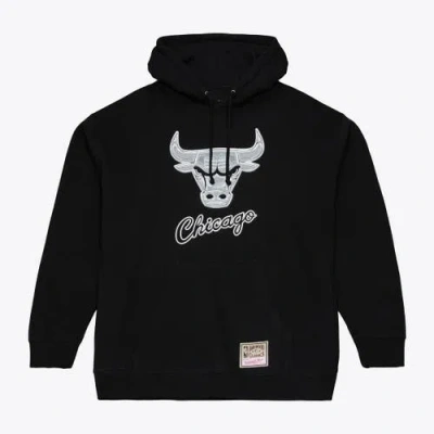 Mitchell & Ness Black Chicago Bulls Chrome Hoodie