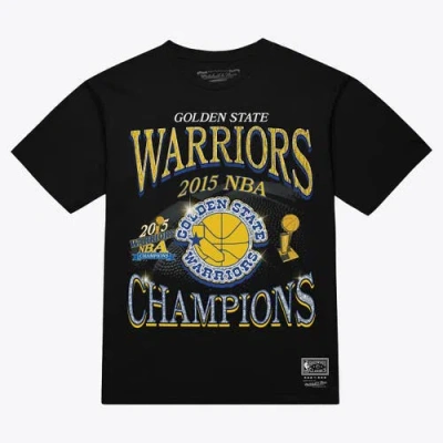 Mitchell & Ness Black Golden State Warriors Champions Era T-shirt