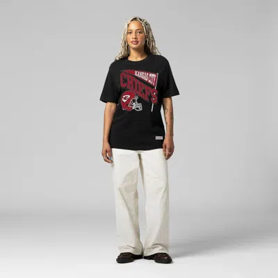 Mitchell & Ness Black Kansas City Chiefs Team Dynamic Boyfriend T-shirt