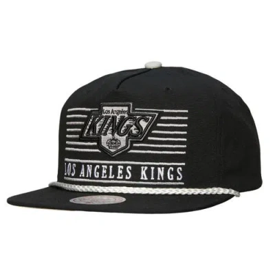 Mitchell & Ness Black Los Angeles Kings Ascend Deadstock Snapback Hat