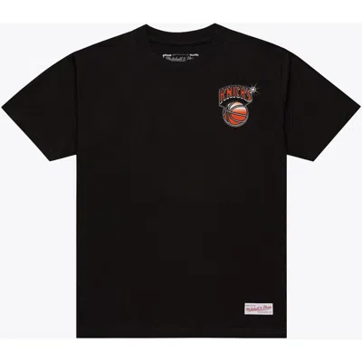 Mitchell & Ness Black New York Knicks Airbrush T-shirt
