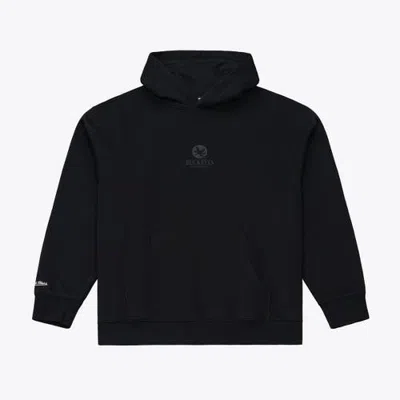 Mitchell & Ness Black Ohio State Buckeyes Monochrome Icon Fleece Hoodie