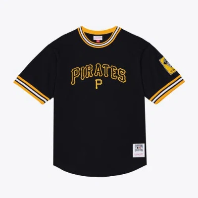 Mitchell & Ness Black Pittsburgh Pirates Wild Pitch Ringer T-shirt In Multi