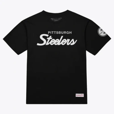 Mitchell & Ness Black Pittsburgh Steelers Head Coach Classic T-shirt
