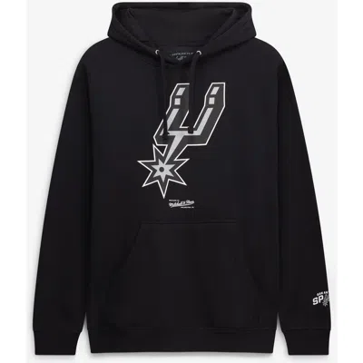 Mitchell & Ness Black San Antonio Spurs Fleece Hoodie