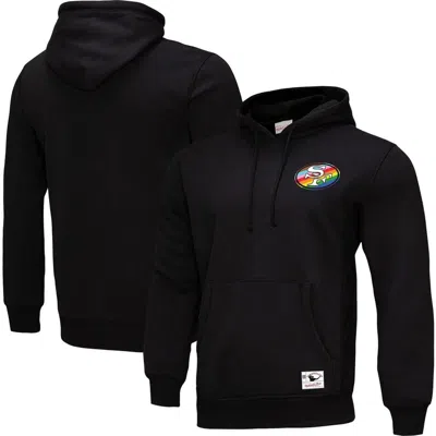Mitchell & Ness Black San Francisco 49ers Pride Pullover Hoodie