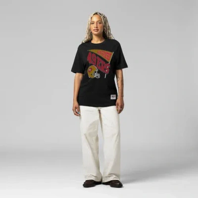 Mitchell & Ness Black San Francisco 49ers Team Dynamic Boyfriend T-shirt