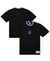Mitchell & Ness Black Seattle Sounders Fc Playmaker T-shirt In Black