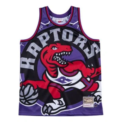 Mitchell & Ness Blown Out Nba Big Face Tank 'toronto Raptors' In Multi