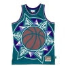 Mitchell & Ness Blown Out Nba Tank 'utah Jazz' In Multi