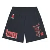 Mitchell & Ness Born And Bred Chicago Bulls Negro Shorts 'black' In Blue