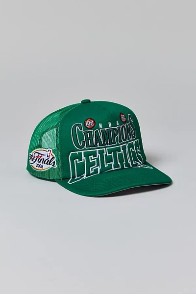 Mitchell & Ness Boston Celtics Champions Dad Hat In Green, Men's At Urban Outfitters