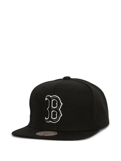 Mitchell & Ness Boston Red Sox Evergreen Og Cap In Black