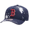 Mitchell & Ness Boston Red Sox  Red Sox Splatter Pro Pinch Cap In Blue