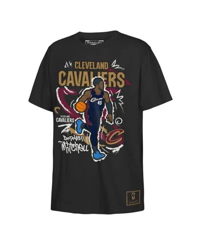 Mitchell & Ness Kids' Boys' 4-20 Cleveland Cavaliers Graphic T-shirt In Black