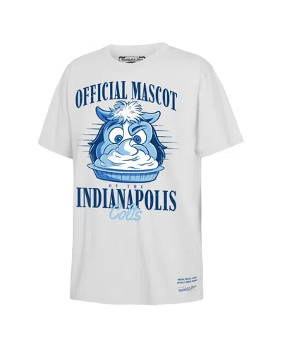 Mitchell & Ness Kids' Boys' And Girls' Indianapolis Colts Official Mascot Screen Print T-shirt In Brown
