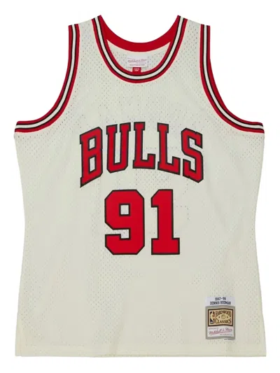 Mitchell & Ness Bulls 1997 Tank Top In Neutral