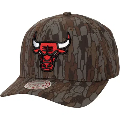 Mitchell & Ness Camo Chicago Bulls Hidden Pro-crown Adjustable Hat