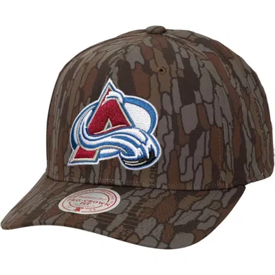Mitchell & Ness Camo Colorado Avalanche Hidden Camo Pro Crown Adjustable Hat