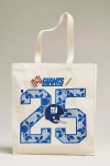 Mitchell & Ness Canvas Nfl Team Tote Bag In Blue