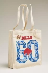 Mitchell & Ness Canvas Nfl Team Tote Bag In Blue
