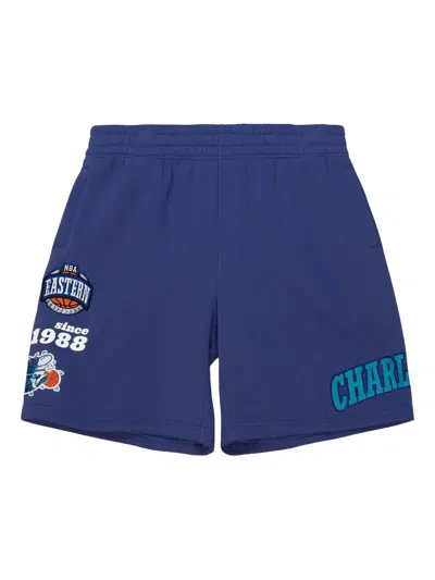 Mitchell & Ness Charlotte Hornets Team Origins Shorts In Blue