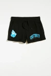 Mitchell & Ness Cheyney University X  Uo Exclusive Arch Short In Black, Women's At Urban Outfitters In Black