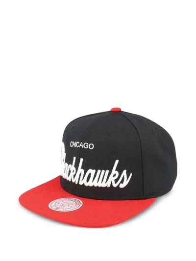 Mitchell & Ness Chicago Blackhawks Nhl Vintage Script Snapback Cap