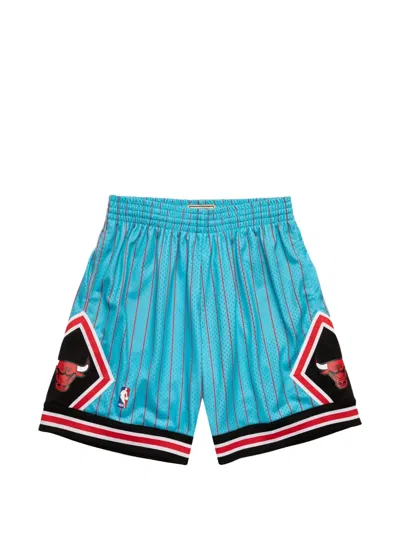 Mitchell & Ness Chicago Bulls 1995 Reload 2.0 Shorts In Blue