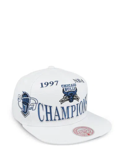 Mitchell & Ness Chicago Bulls 1997 Nba Finals Champions Cap In White