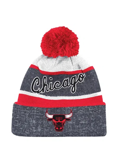 Mitchell & Ness Chicago Bulls Beanie Hat In Black