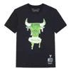 Mitchell & Ness Chicago Bulls Hardwood Classics Slime Drip T-shirt 'black'