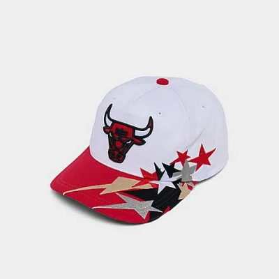 Mitchell & Ness Chicago Bulls Nba Shooting Stars Caddy Fit Snapback Hat In Neutral