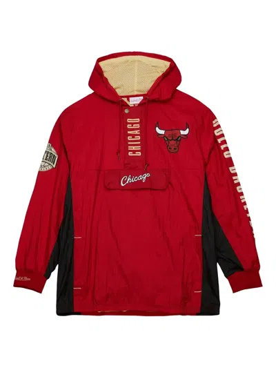 Mitchell & Ness Chicago Bulls Team Og 2.0 Hoodie In Red