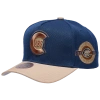 Mitchell & Ness Chicago Cubs  Cubs Navy & Tan Pro Pinch Cap In Multi